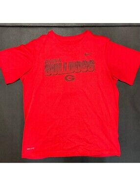 Georgia Bulldogs Nike Red Dri-FIT T-Shirt Kids XL